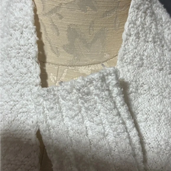 BKE White Knit Cardigan - Picture 4 of 6